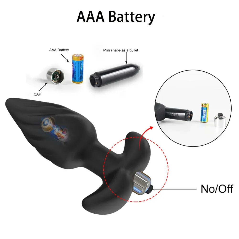 Usb Silicone Anal Vibrator For Couples